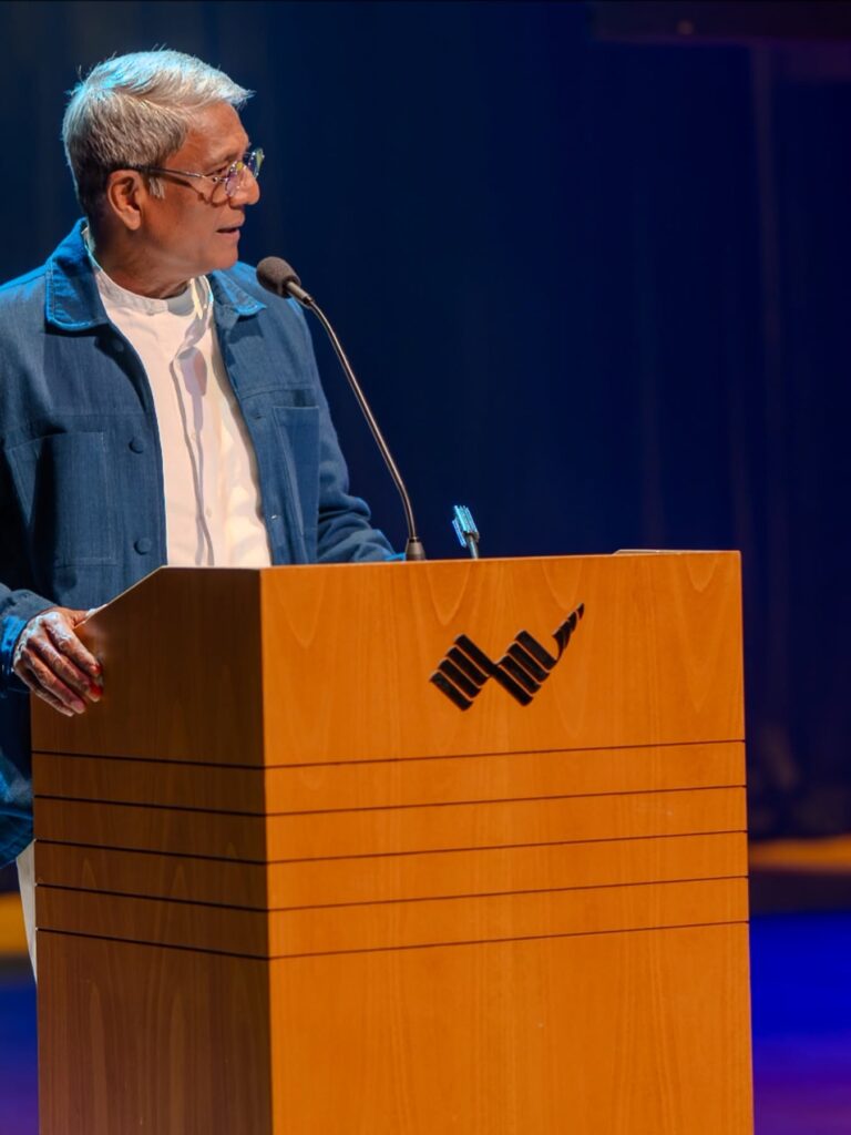 Adil Hussain at the IFFA 2025 acting workshop