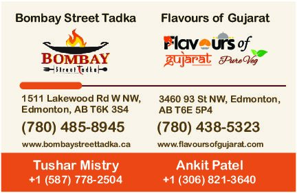 Bombay Street Tadka & Flavours of Gujarat